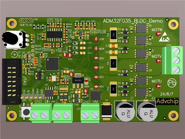 ADM32F035Q电机驱动DEMO板